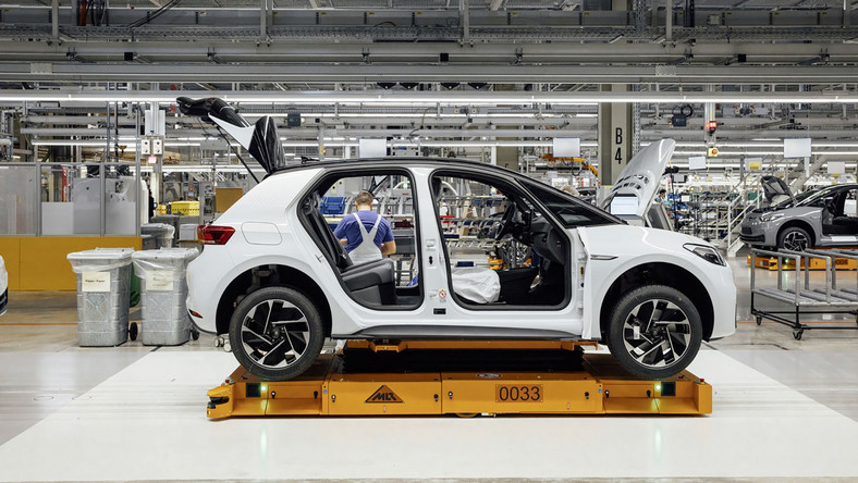Produkcja Volkswagena ID.3 w Zwickau. Elektryczne samochody niemieckiej marki wybrał Tauron