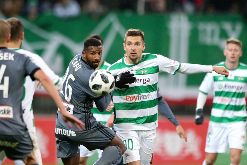 Pilka nozna. Ekstraklasa. Lechia Gdansk - Legia Warszawa. 09.12.2018