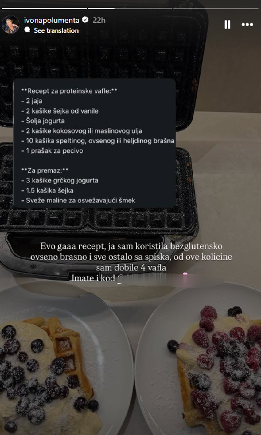 Ivona Polumenta objava