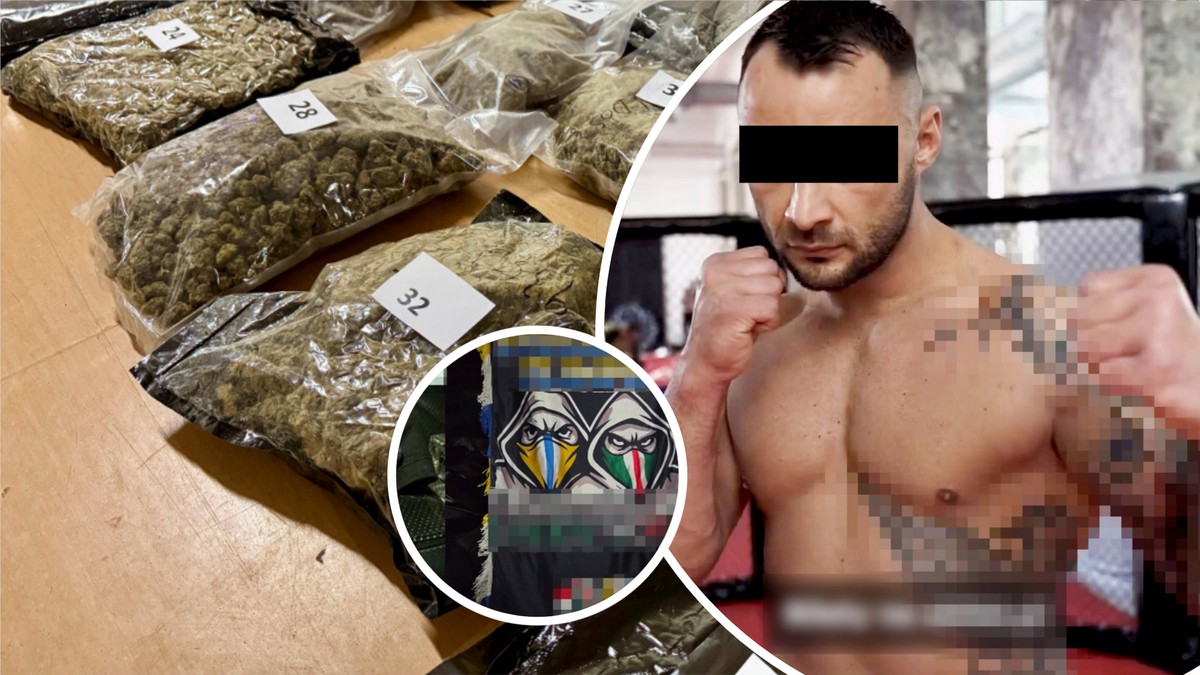 Polski zawodnik sportów walki zatrzymany w Warszawie. Auto wyładowane narkotykami, a w mieszkaniu magazyn i broń