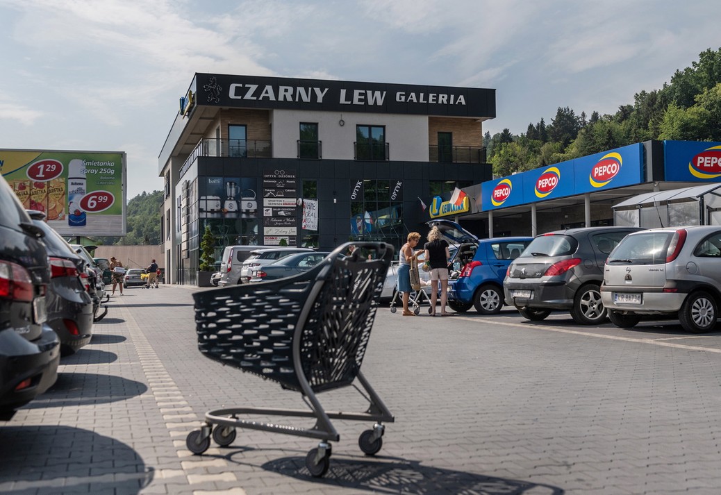 Galeria handlowa w Pcimiu nosi nazwę motelu, który spalili strażacy, urządzając ćwiczenia przed rozbiórką