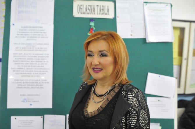 Prof. dr Nada Trifković u Medicinskoj školi u Beogradu