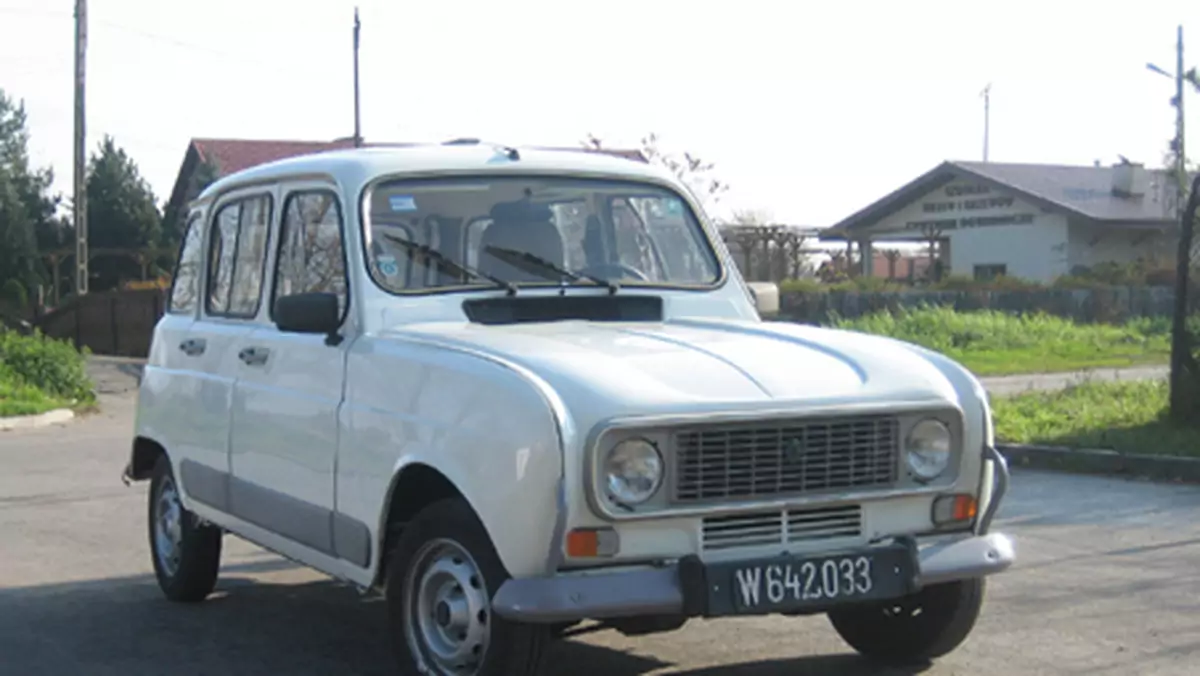 Renault 4 - Samochód z wajchą