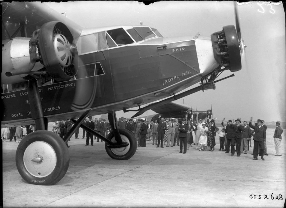 Fokker F-XVIII Snip o rejestracji PH-AIS