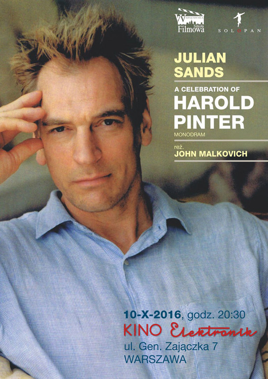 Julian Sands w monodramie Johna Malkovicha