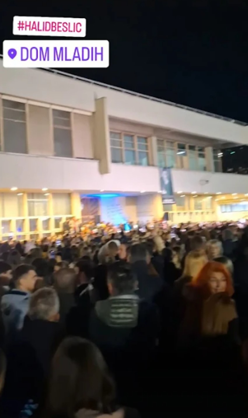 U čast Halida Beešlića - u Sarajevu