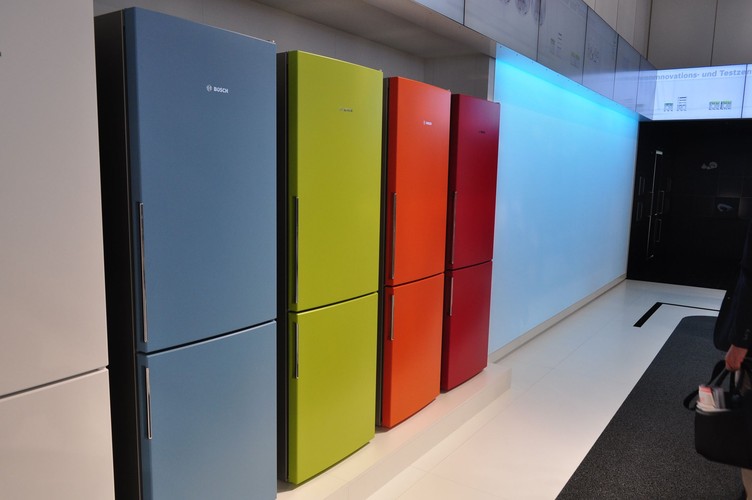 Kolorowe lodówki Boscha