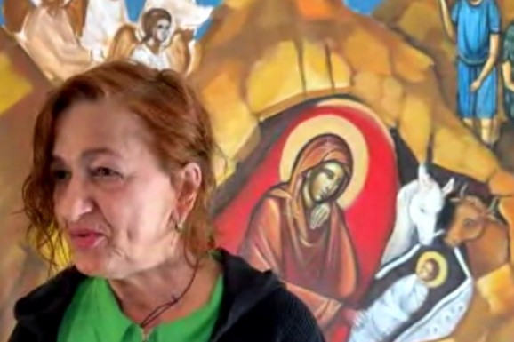 OVA ŽENA OSLIKAVA CRKVE ŠIROM SRBIJE Rad joj stigao i do Hilandara: "Najveća nagrada je kad ljudi kažu da u očima sveca na mojim ikonama nešto vide" (VIDEO)