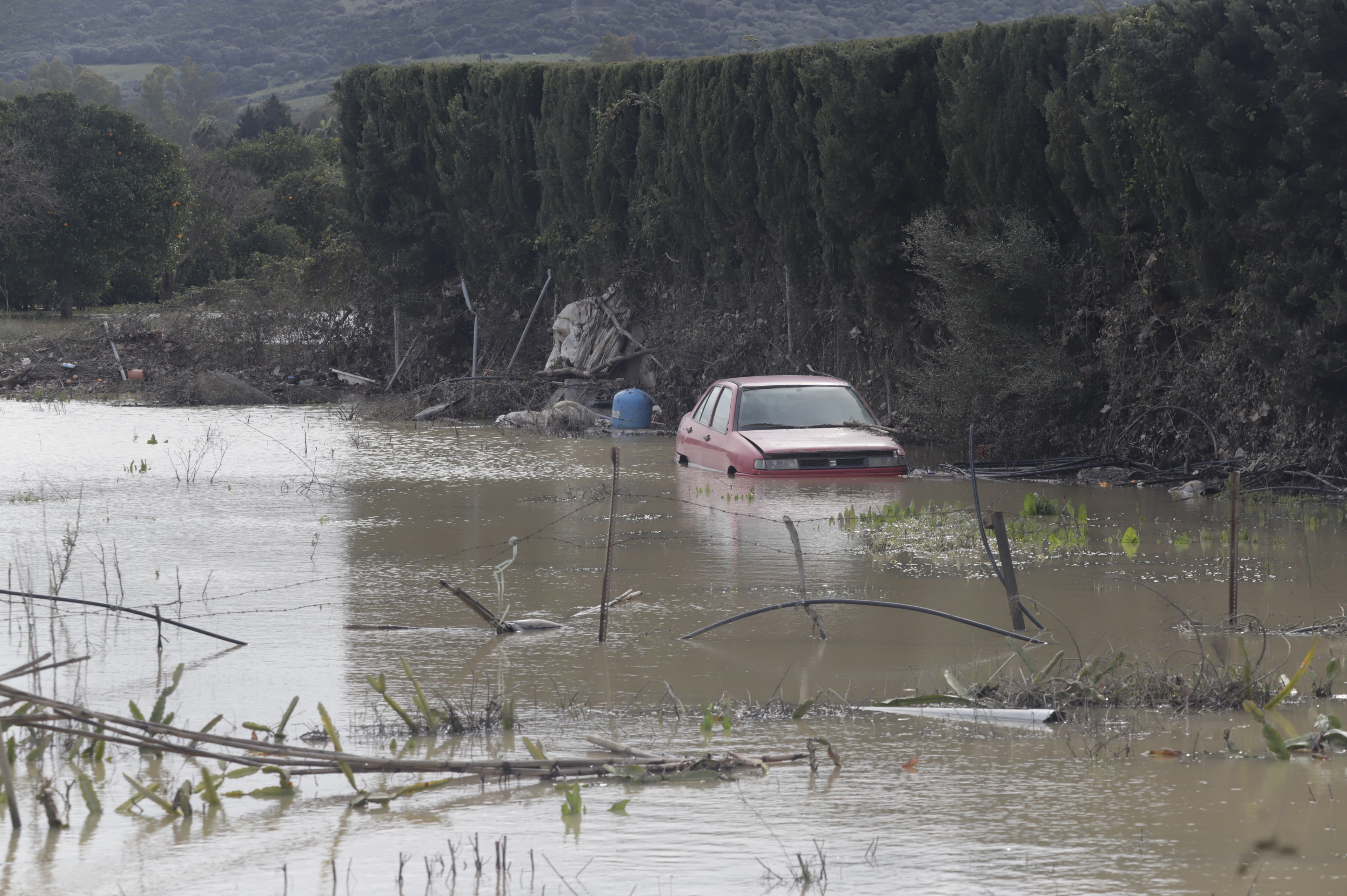 13.010 emergencias en Andalucía por temporales que siguen azotando la región