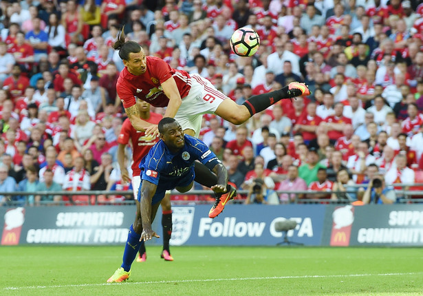 Manchesteru United zdobył Tarczę Wspólnoty. Gol Ibrahimovica, Kapustka nie zagrał. WIDEO