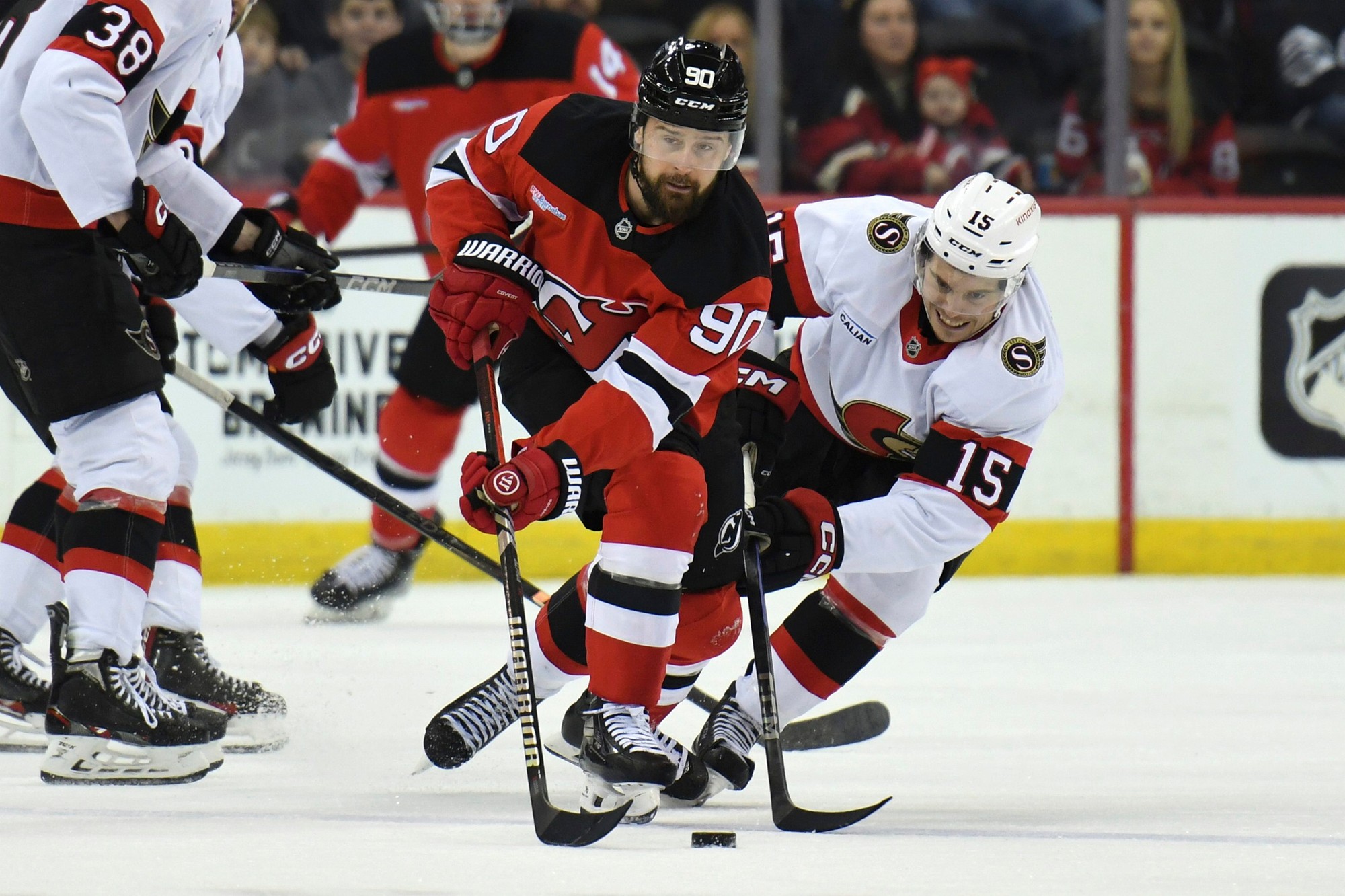 Slovenský hokejista Tomáš Tatar (New Jersey Devils).