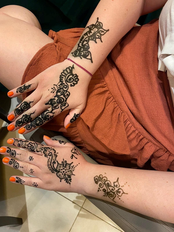 Tatuaż z henny
