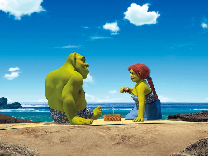 Ogrza love story Shreka i Fiony