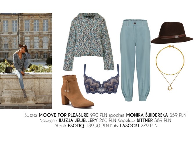 Jesienne STYLIZACJE ze swetrami