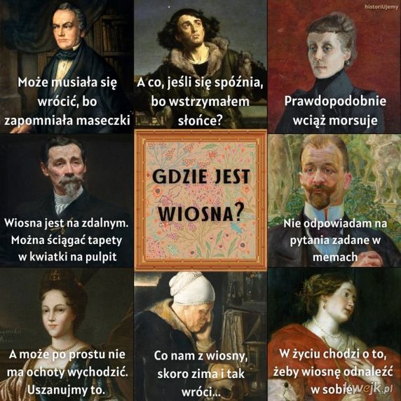 "Gdzie ta wiosna?!" — mimo zimna internautów nie opuszcza poczucie humoru