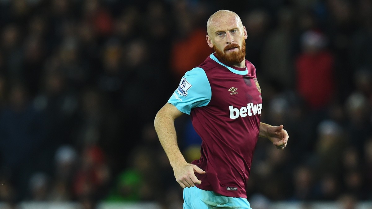 James Collins, 32-letni obrońca West Ham United, doznał kontuzji w ostatnim spotkaniu ze Swansea City. Gracz ze względu na uraz musiał zejść z boiska, a teraz pokazał zdjęcie kontuzjowanej głowy.