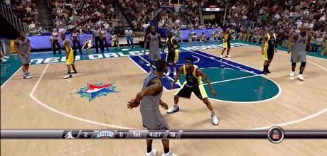 Screen z gry "NBA 2K8"