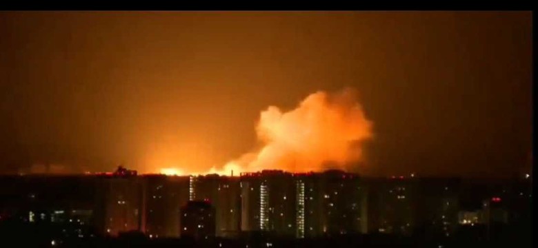 MSW Ukrainy: Na Kijów spadł pocisk balistyczny Iskander