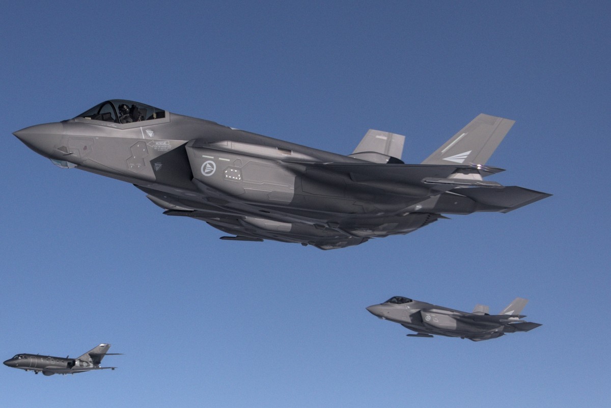 F-35 w locie myśliwiec tego typu rozbił się na Alasce.