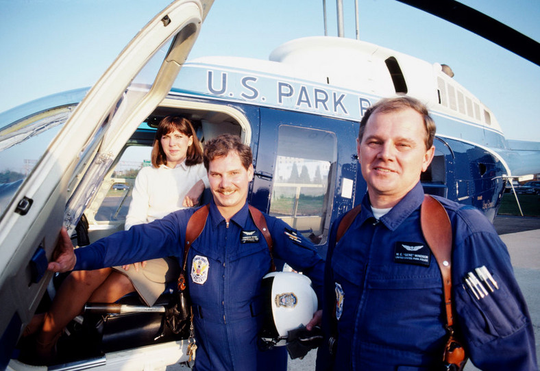 Kelly Duncan, pilot Peter Usher oraz Melvin Windsor