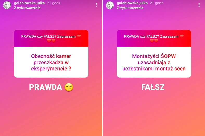 Julia ze "Ślubu od pierwszego wejrzenia" odpowiedziała na pytania fanów