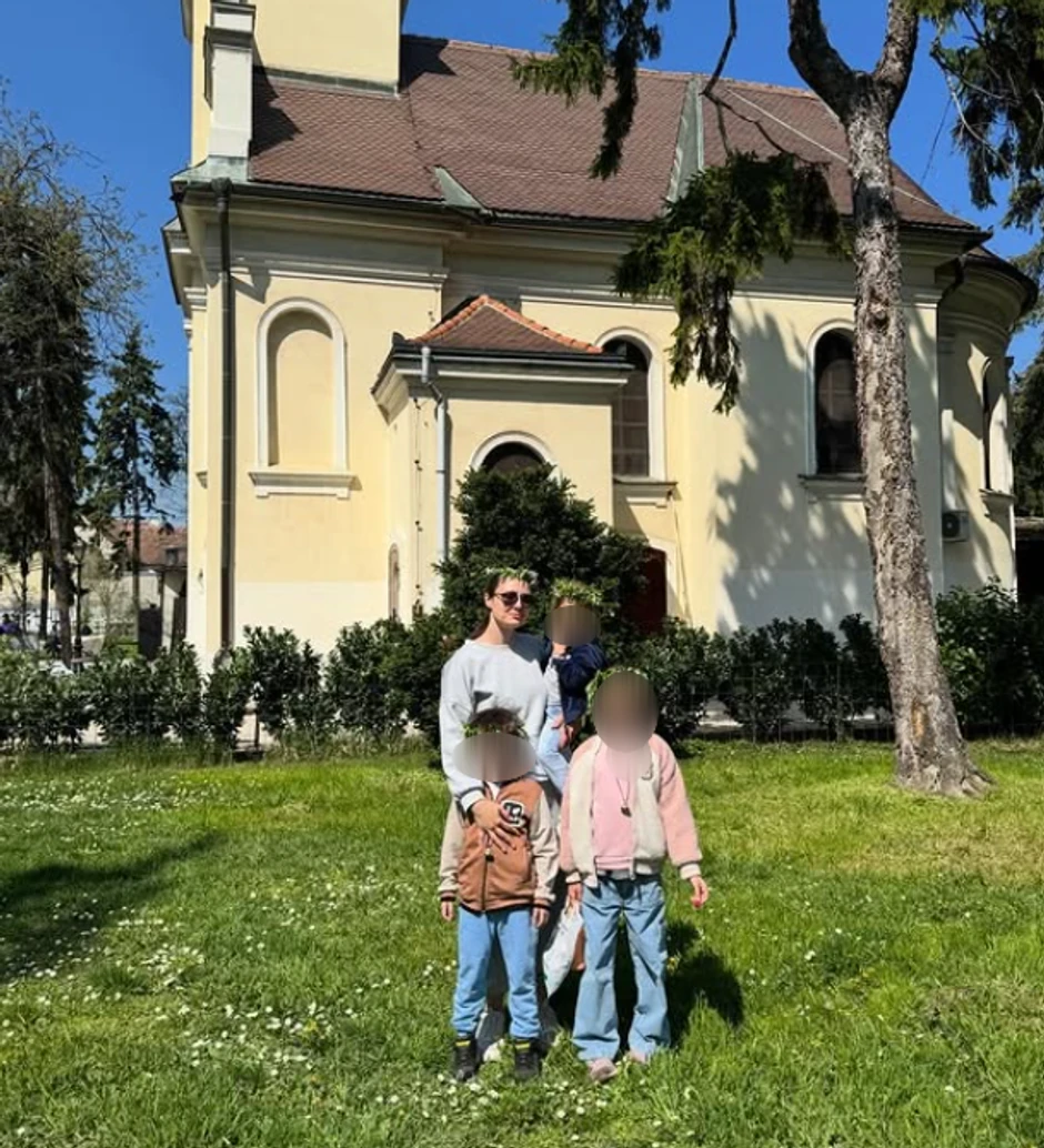 Miljana Gavrilović sa decom