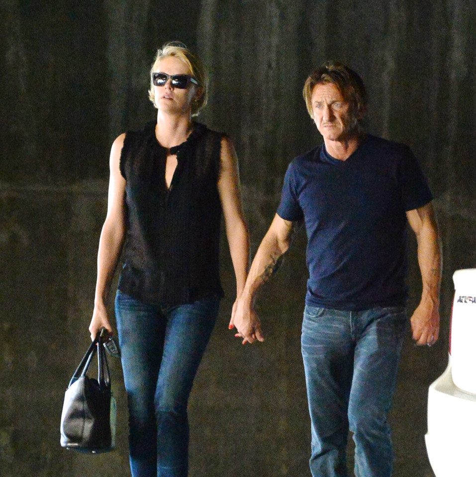 Charlize Theron i Sean Penn