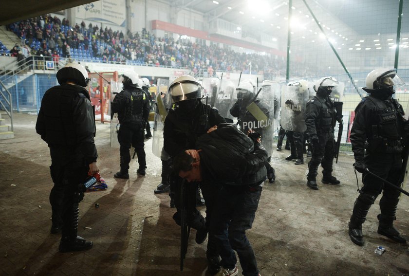 Pilka nozna. Ekstraklasa. Piast Gliwice - Gornik Zabrze. 03.03.2018