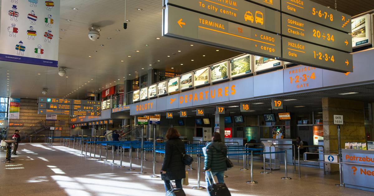 Powiedział to głośno na lotnisku. Straż Graniczna natychmiast wkroczyła do akcji