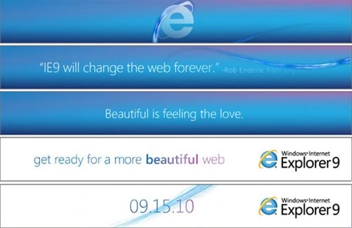 Microsoft rozpoczął już kampanię reklamowę Internet Explorera 9, co potwierdza tylko, że firma wiążę z nią naprawdę duże nadzieje.