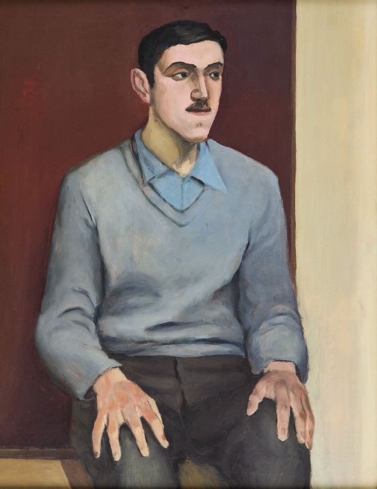 Andrzej Wróblewski, "Portret mężczyzny" (1950 r.)