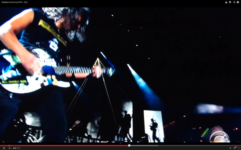 Metallica na gali Grammy 2014