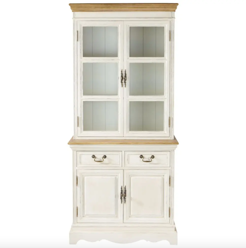 Cremefarbener Geschirrschrank «Léontine» von Maisons du Monde für 599.90 Franken.