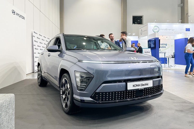 Hyundai Kona EV na Kongresie Nowej Mobilności 2023