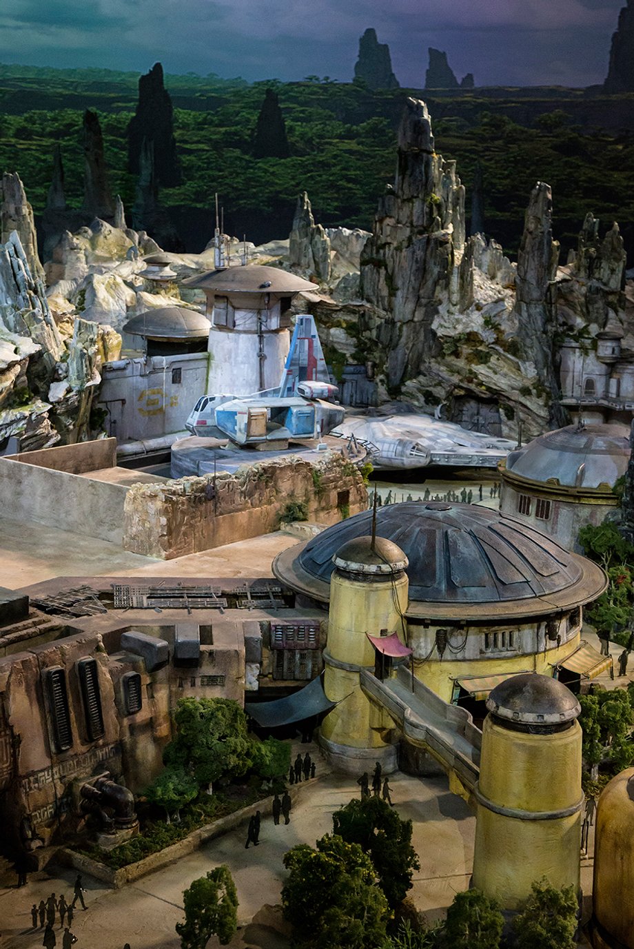 Model parki Star Wars Land