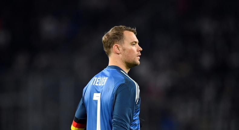 Manuel Neuer's status as Germany number one is under threat from Marc-Andre ter Stegen