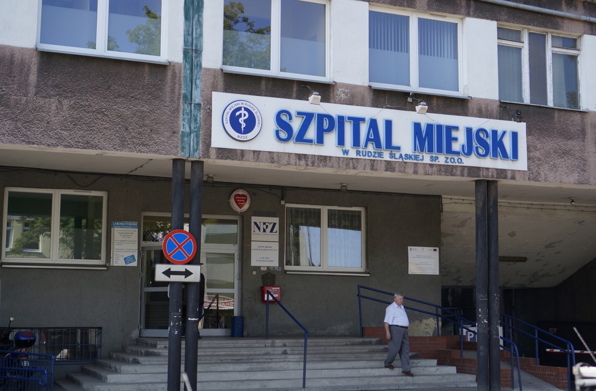 Ruda Śląska. Szpital miejski