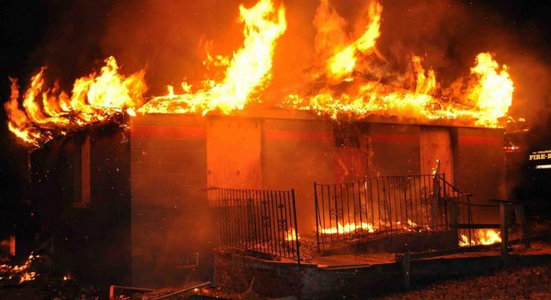 Tragedy in Zaria as fire kills family of 4/Illustration.