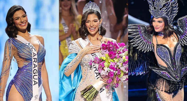 Miss Nicaragua at the 72nd Miss Universe competition in El Salvador. Courtesy of Miss Universe; Hector Vivas/Getty Images