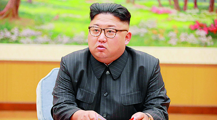 Kim-Dzsongun /Fotó: AFP