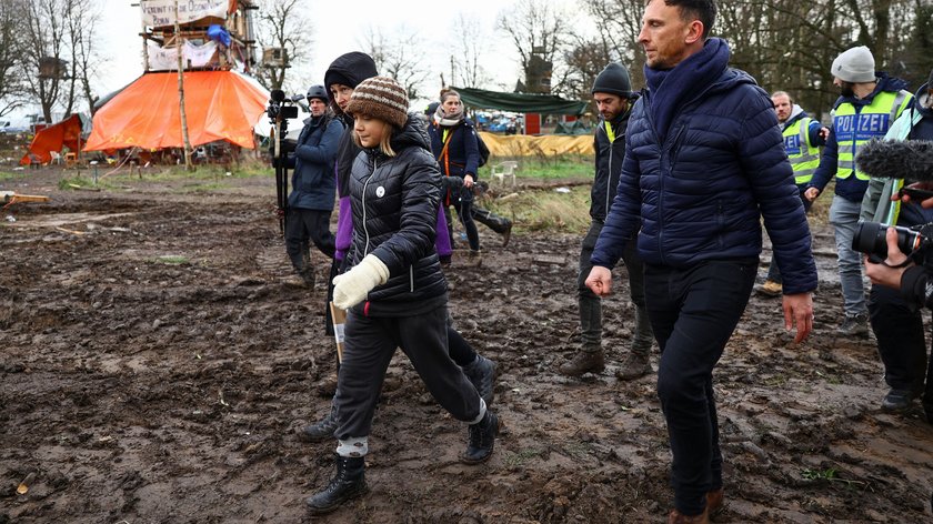 Greta Thunberg złapana przez niemiecką policję! Przyjęła to z uśmiechem na ustach