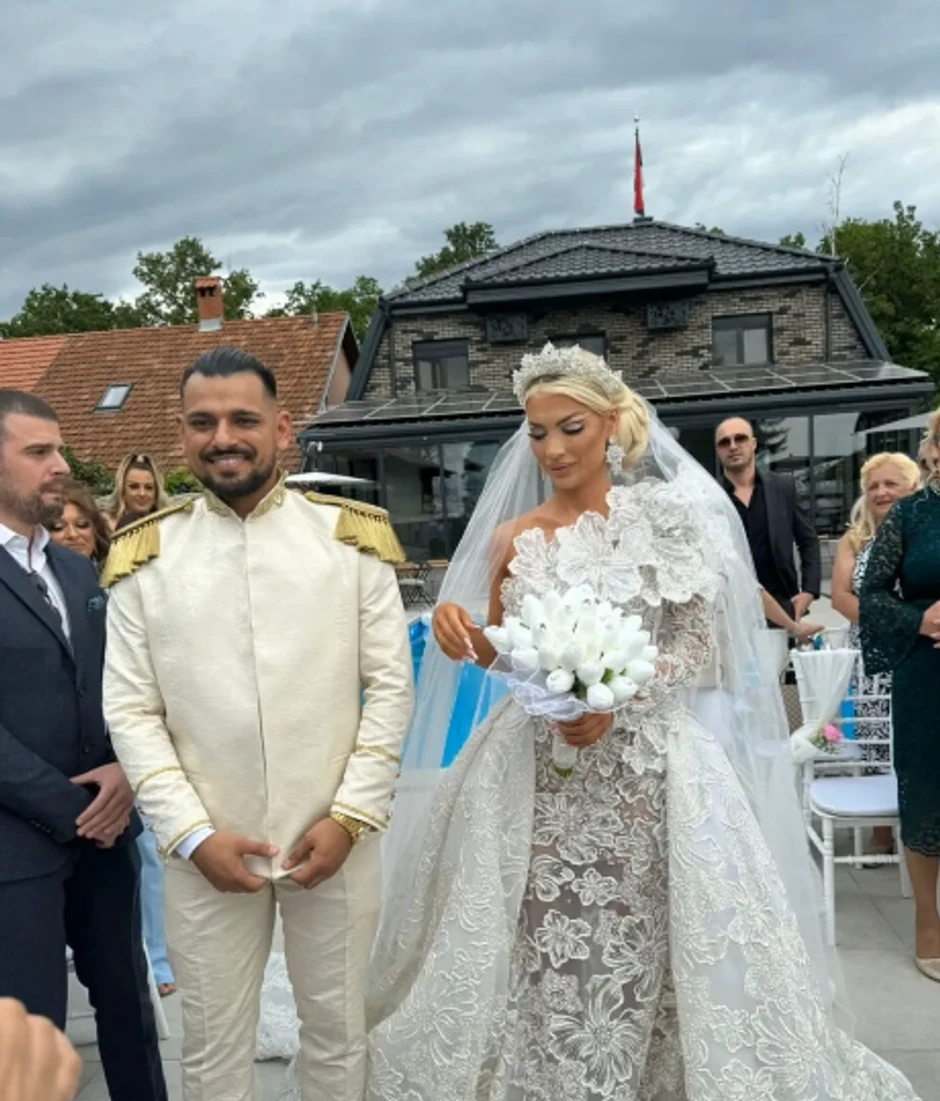 Milica Kemez i Bora Santana venčanje