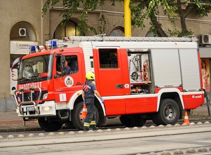 Hét tűzoltó megsérült a viharkárok felszámolása közben című cikk nyitóképe