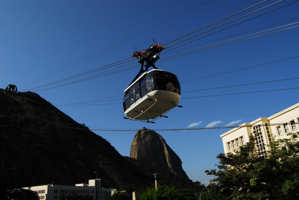 Kolejka linowa w Rio de Janeiro