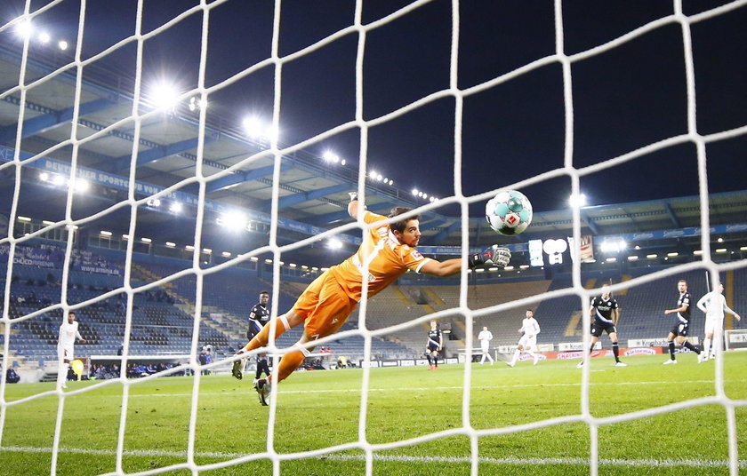 Robert Lewandowskiego strzelił dwa gole Arminii Bielefeld