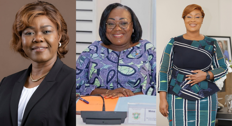 Les 6 femmes du nouveau gouvernement de Beugré Mambé