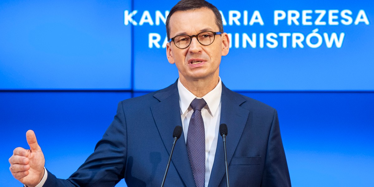 Mateusz Morawiecki podczas konferencji poinformował, kto będzie gospodarzem siatkarskich MŚ.