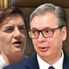 Aleksandar Vučić i Ana Brnabić  