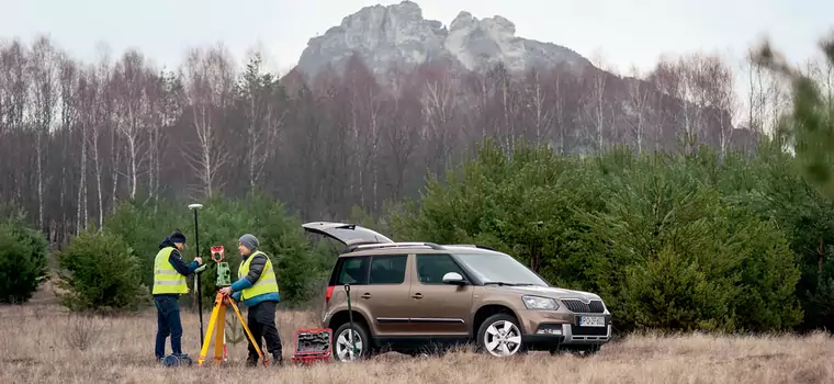 Skoda na etacie - tam, gdzie jeszcze nie wytyczono dróg