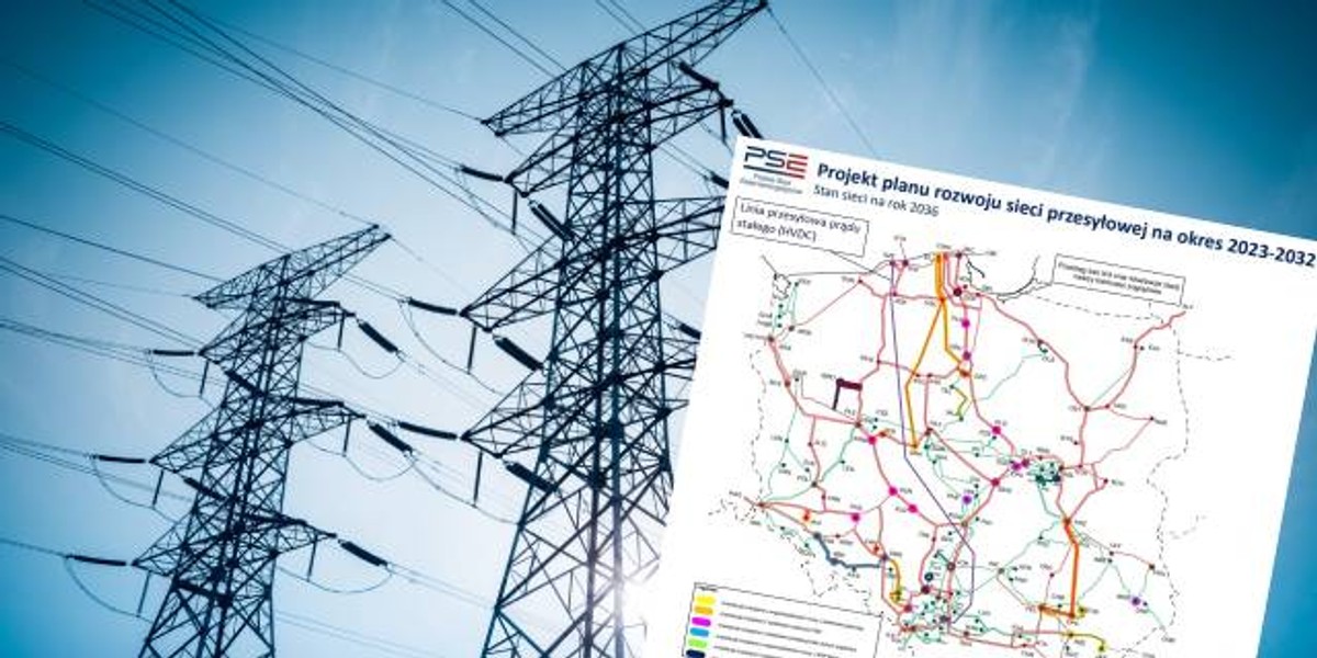 Plan rozwoju sieci przesyłowej na najbliższą dekadę przewiduje realizację inwestycji wartych 36 mld zł. 